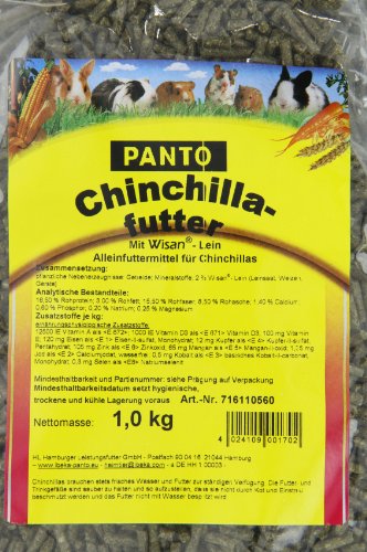 Panto Chinchillafutter, 5er Pack (5 x 1 kg) - 