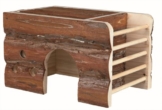 Trixie Natural Living Ila Haus mit Heuraufe, 30 x 19 x 20 cm -